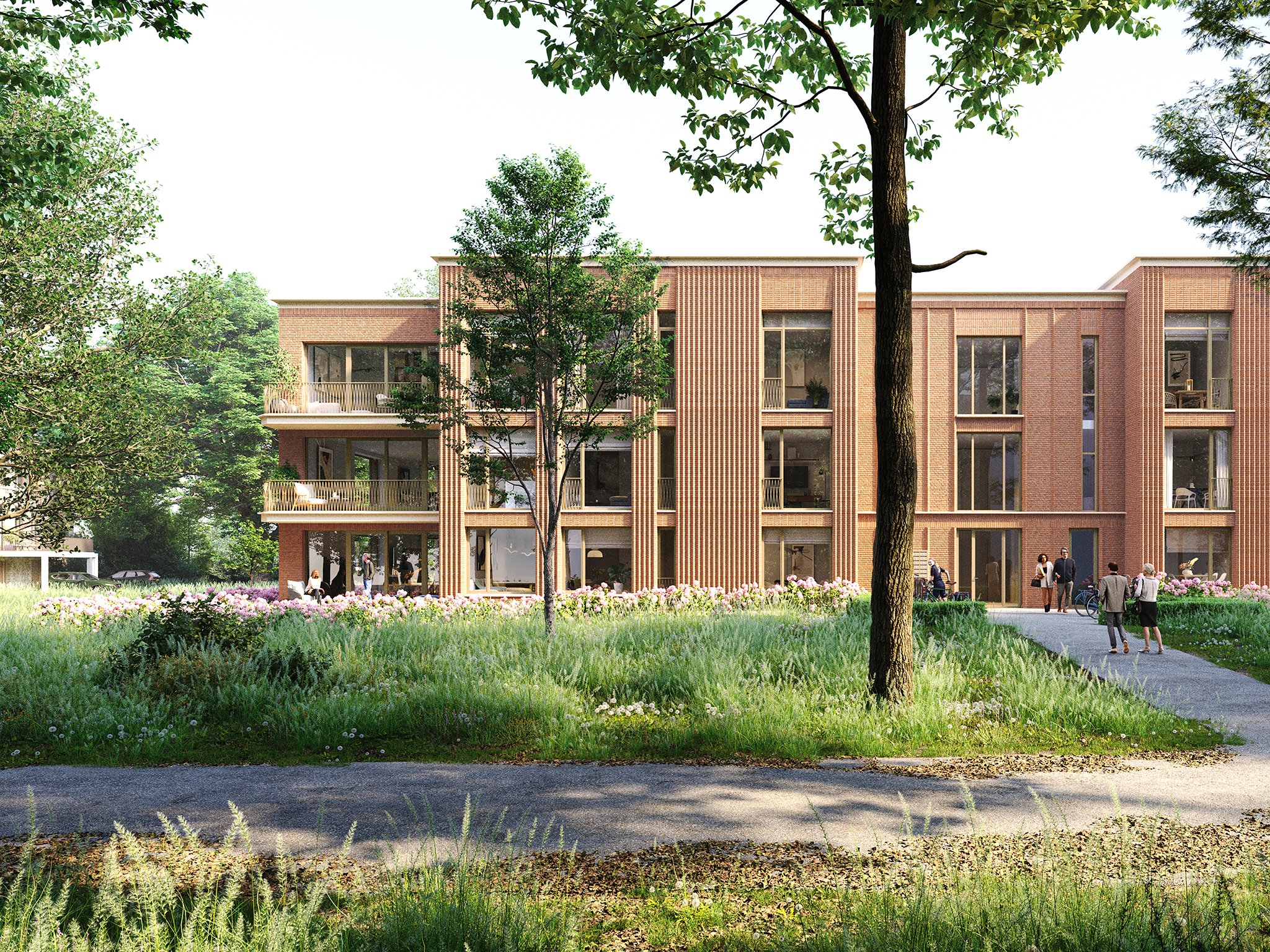 Nieuwbouw De Uythof Voorzijde Detail 2048X1536